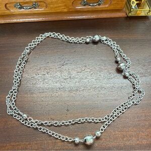 Coro long necklace